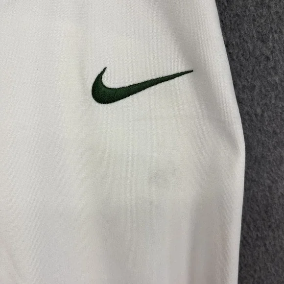 Nike Boys Vapor Select Full Length Piped Baseball Pants White Green L BQ6426-111 - Picture 6 of 16